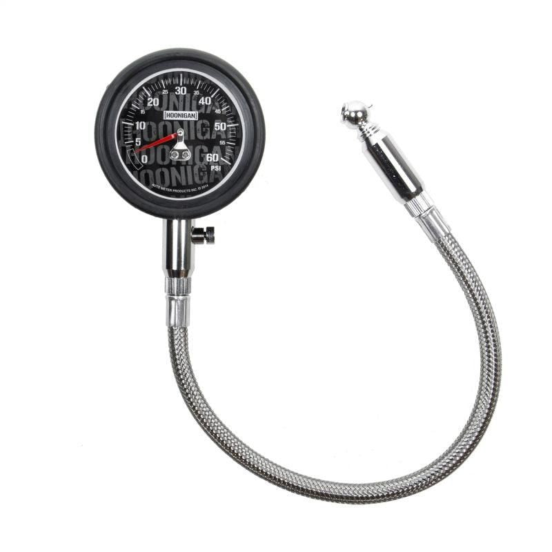 Autometer Hoonigan 0-60PSI Tire Pressure Analog Gauge - SMINKpower Performance Parts ATM2160-09000 AutoMeter