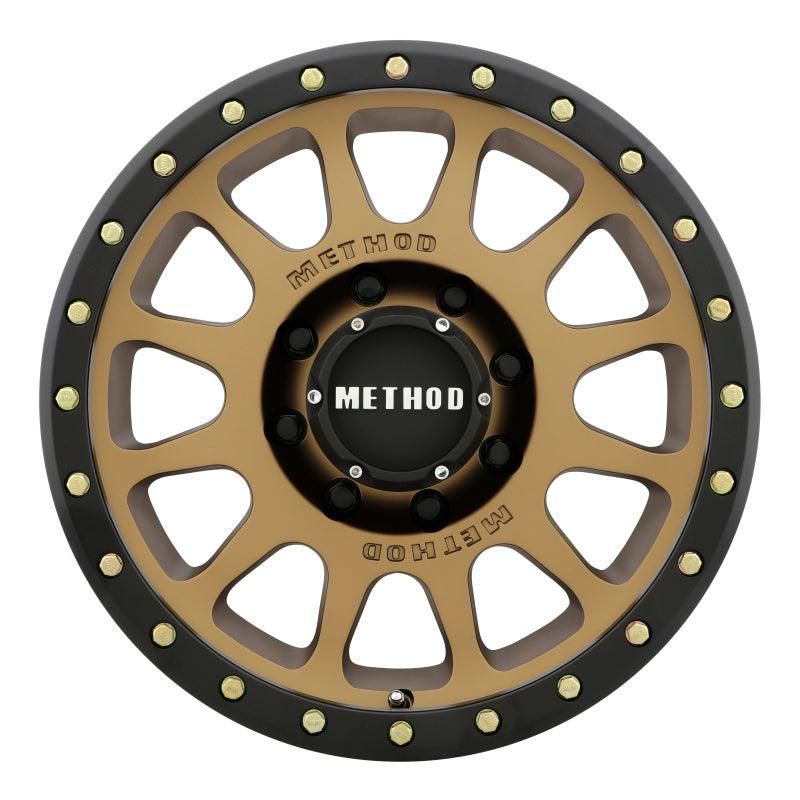 Method MR305 NV 17x8.5 0mm Offset 8x170 130.81mm CB Method Bronze/Black Street Loc Wheel - SMINKpower Performance Parts MRWMR30578587900 Method Wheels