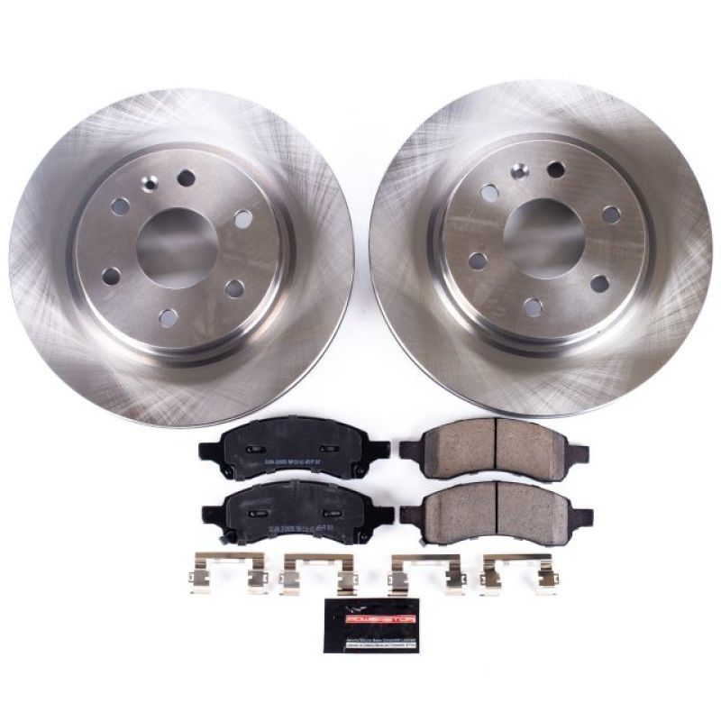 Power Stop 08-17 Buick Enclave Front Autospecialty Brake Kit-Brake Kits - OE-PowerStop-PSBKOE4657-SMINKpower Performance Parts