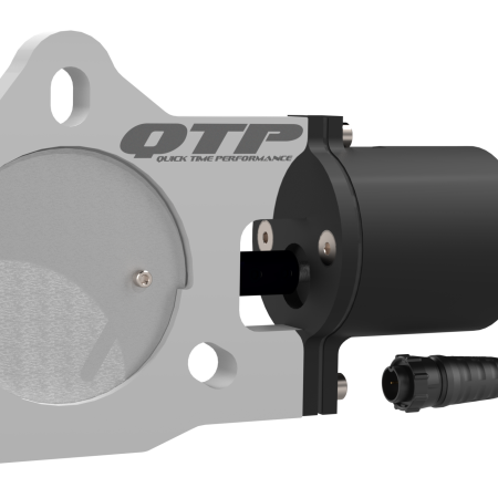 QTP 3in Bolt-On QTEC Electric Cutout Valve - Single-Exhaust Cutouts-QTP-QTPQTEC30-SMINKpower Performance Parts