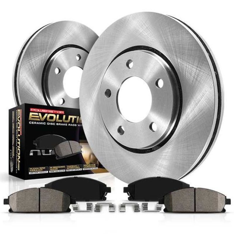 Power Stop 08-17 Buick Enclave Front Autospecialty Brake Kit-Brake Kits - OE-PowerStop-PSBKOE4657-SMINKpower Performance Parts