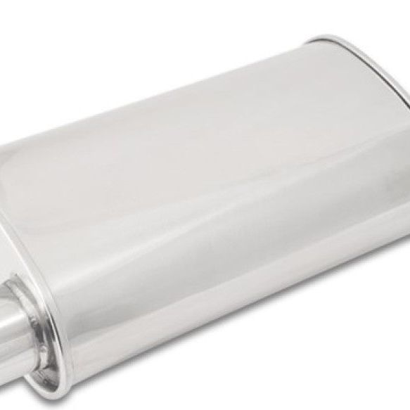 Vibrant StreetPower Oval Muffler 5in x 9in x 15in - 2.5in inlet/outlet (Offset-Offset Same Side)-Muffler-Vibrant-VIB1129-SMINKpower Performance Parts