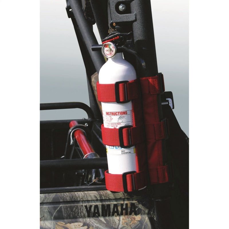 Rugged Ridge Fire Extinguisher Holder Red - SMINKpower Performance Parts RUG63305.20 Rugged Ridge
