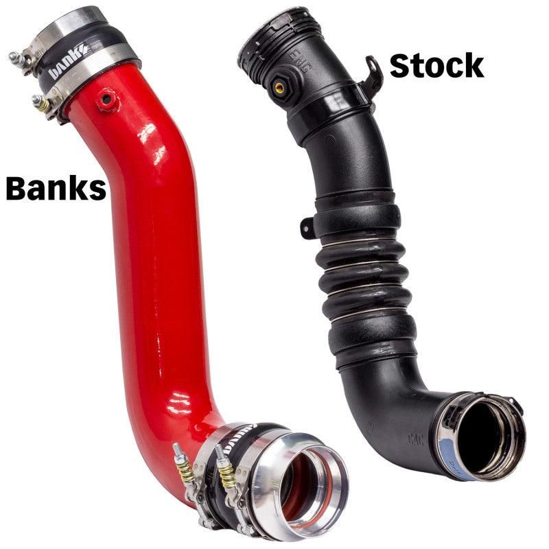Banks Power 17-19 Chevy/GMC 2500HD/3500HD Diesel 6.6L Boost Tube Upgrade Kit - Red - SMINKpower Performance Parts GBE25999 Banks Power