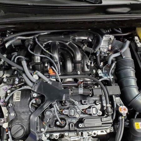 J&amp;L 18-24 Toyota Camry 3.5L V6 Oil Separator 3.0 Passenger Side - Black Anodized - SMINKpower Performance Parts JLT3116P-B J&L