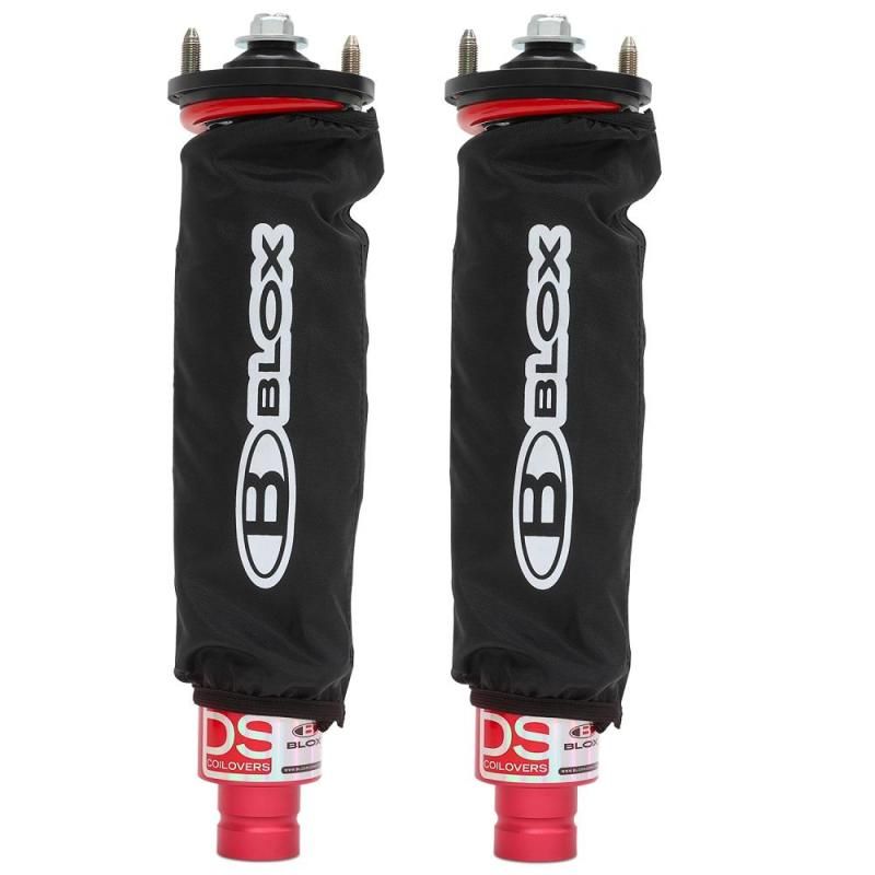 BLOX Racing Coilover Covers - Black (Pair)-Coilover Components-BLOX Racing-BLOBXSS-00100-CCB-SMINKpower Performance Parts