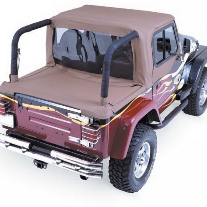 Rampage 1997-2002 Jeep Wrangler(TJ) Cab Soft Top And Tonneau Cover - Spice Denim-Soft Tops-Rampage-RAM994017-SMINKpower Performance Parts
