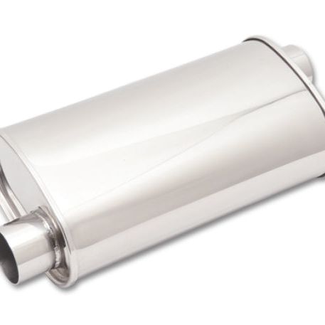 Vibrant StreetPower Oval Muffler 5in x 9in x 15in - 2.25in inlet/outlet (Offset-Offset Same Side)-Muffler-Vibrant-VIB1125-SMINKpower Performance Parts