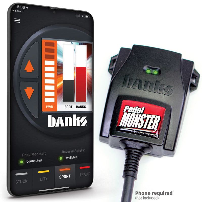 Banks Power Pedal Monster Kit (Stand-Alone) 07-19 RAM 2500/3500/11-20 Ford F-Series 6.7L Use w/Phone-Throttle Controllers-Banks Power-GBE64310-C-SMINKpower Performance Parts