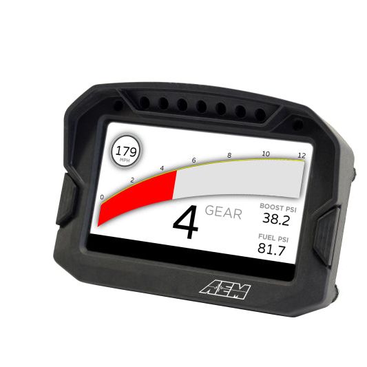 AEM CD-5LG Carbon Logging Digital Dash Display w/ Internal 10Hz GPS & Antenna-Gauges-AEM-AEM30-5603-SMINKpower Performance Parts