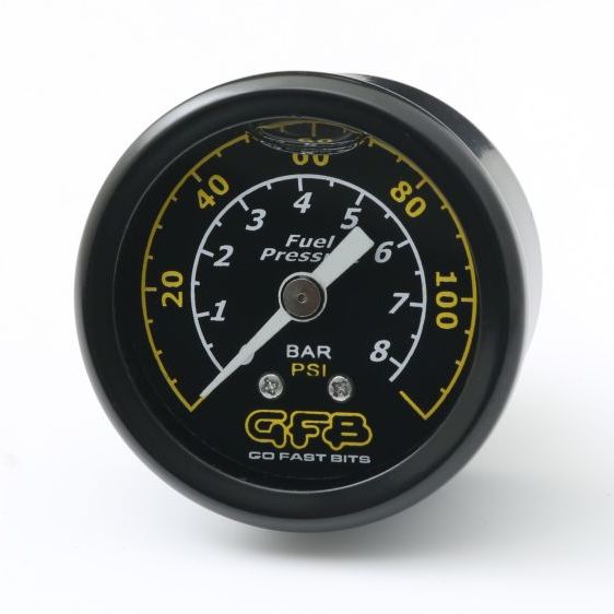 GFB Fuel Pressure Gauge (Suits 8050/8060) 40mm 1-1/2in 1/8MPT Thread 0-120PSI - SMINKpower Performance Parts GFB5730 Go Fast Bits