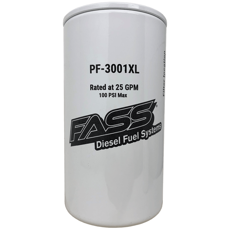FASS Filter Pack Contains (1) XWS-3002 XL and (1) PF-3001 XL FILTER PACK XL - SMINKpower Performance Parts FASSFP3000XL FASS Fuel Systems