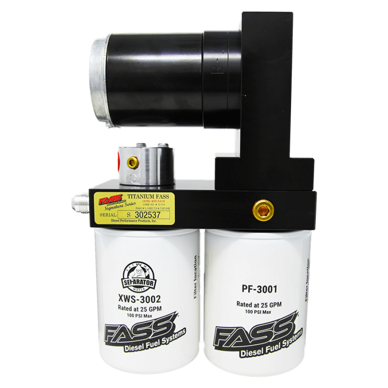 FASS 08-10 Ford F250/F350 Powerstroke 165gph Titanium Series Fuel Air Separation System TS F16 165G - SMINKpower Performance Parts FASSTSF16165G FASS Fuel Systems