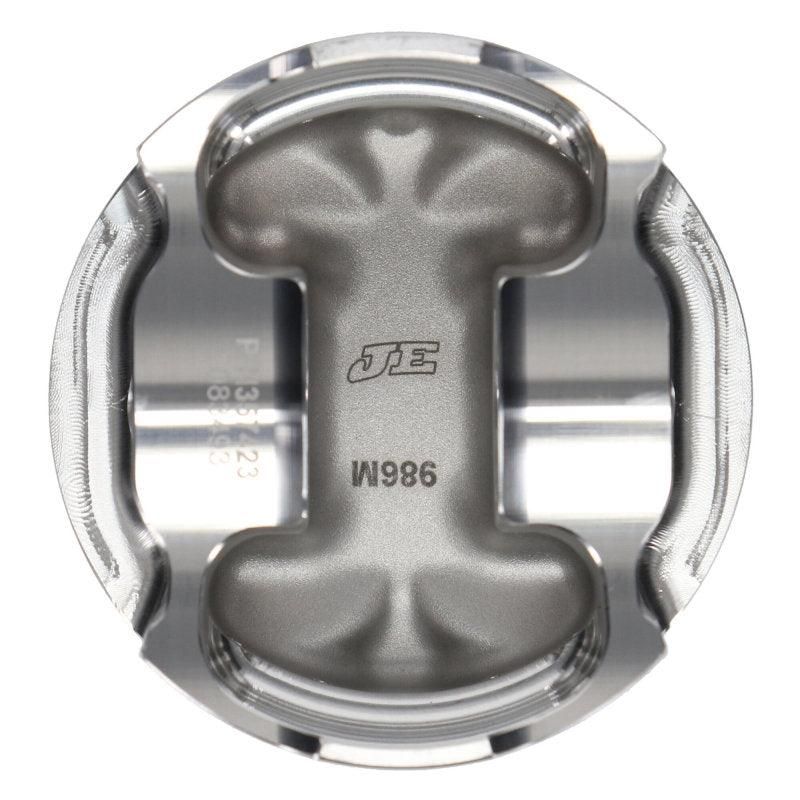 JE Pistons 2015+ Honda K20C 86mm Bore 9.8:1 CR -1.5.cc Dish Piston Kit (Set of 4) - SMINKpower Performance Parts JEP357423 JE Pistons