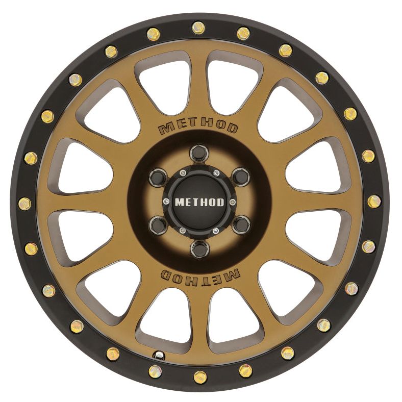 Method MR305 NV 18x9 +18mm Offset 6x135 94mm CB Method Bronze/Black Street Loc Wheel - SMINKpower Performance Parts MRWMR30589016918 Method Wheels