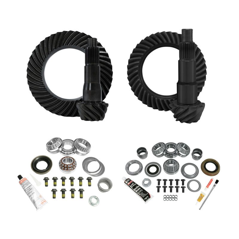 Yukon Complete Gear and Kit Pakage for JL Jeep Non-Rubicon w/ D35 Rear & D30 Front - 4:56 Gear Ratio - SMINKpower Performance Parts YUKYGK073 Yukon Gear & Axle