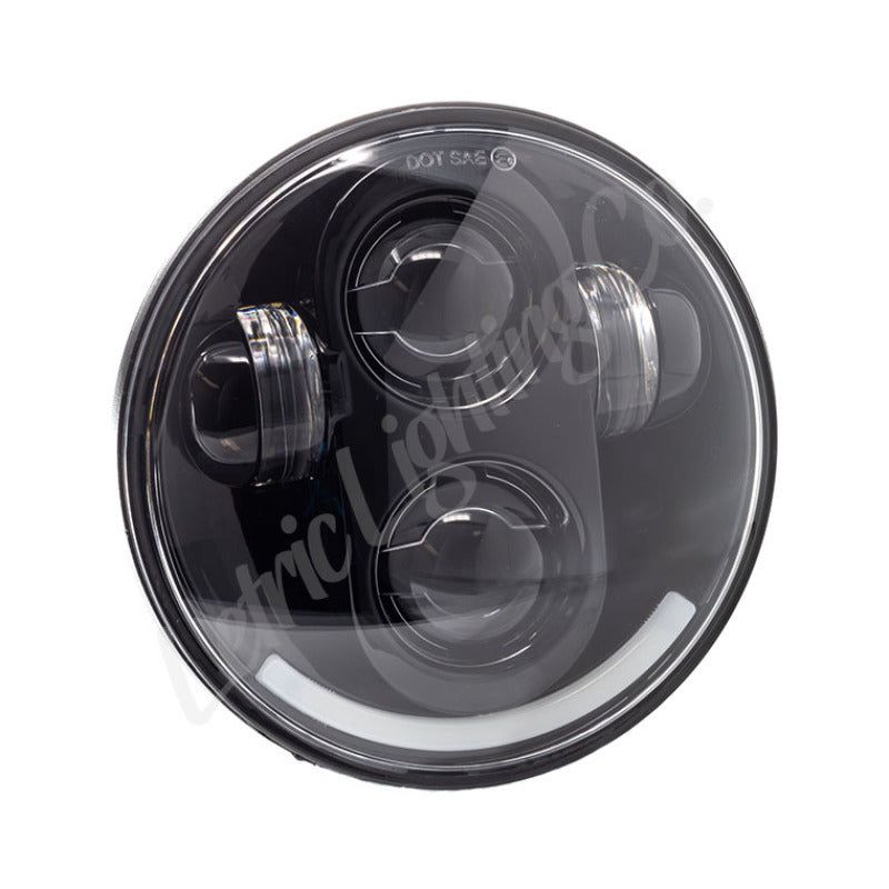 Letric Lighting 5.75? LED Black Premium Headlight - SMINKpower Performance Parts LETLLC-LH-5B Letric Lighting