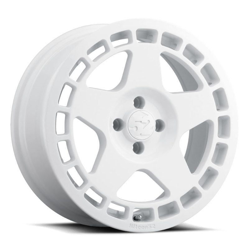 fifteen52 Turbomac 17x7.5 4x108 42mm ET 63.4mm Center Bore Rally White Wheel-Wheels - Cast-fifteen52-FFTTURRW-77548+42-SMINKpower Performance Parts