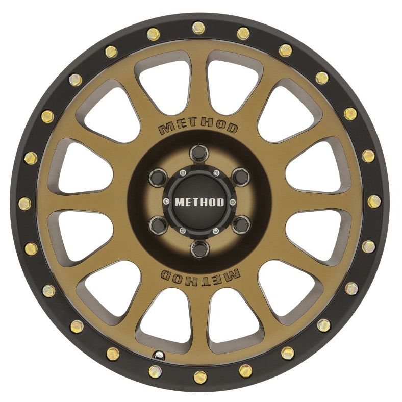 Method MR305 NV 18x9 0mm Offset 6x5.5 108mm CB Method Bronze/Black Street Loc Wheel - SMINKpower Performance Parts MRWMR30589060900 Method Wheels