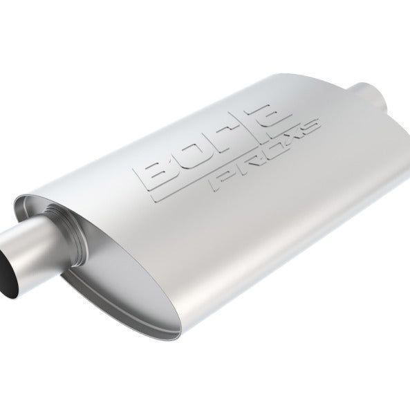 Borla Universal 2.25in Inlet/Outlet Oval Center/Offset 14in x 4in x 9.5in ProXS Muffler - SMINKpower Performance Parts BOR40357 Borla