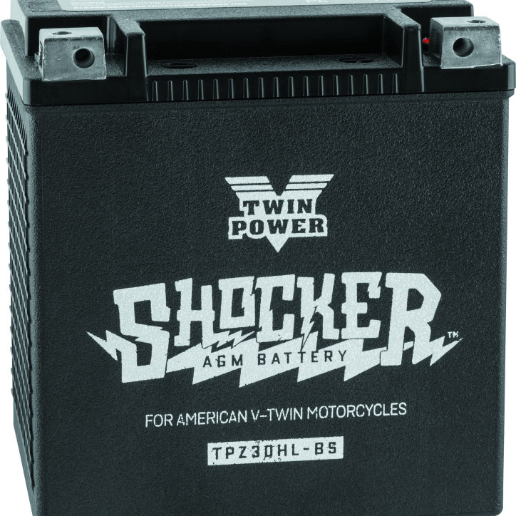 Twin Power YTX-30L Shocker Battery Replaces H-D 66010-97A 430 CCA