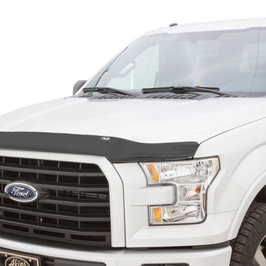 AVS 17-18 Ford F-150 Raptor High Profile Bugflector II Hood Shield - Smoke