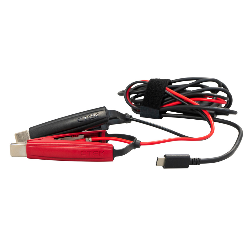 CTEK CS FREE USB-C Charging Cable w/Clamps-Battery Chargers-CTEK-CTEK40-465-SMINKpower Performance Parts
