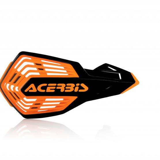 Acerbis X-Force Handguard - Black/16 Orange-Hand Guards-Acerbis-ACB2801965229-SMINKpower Performance Parts