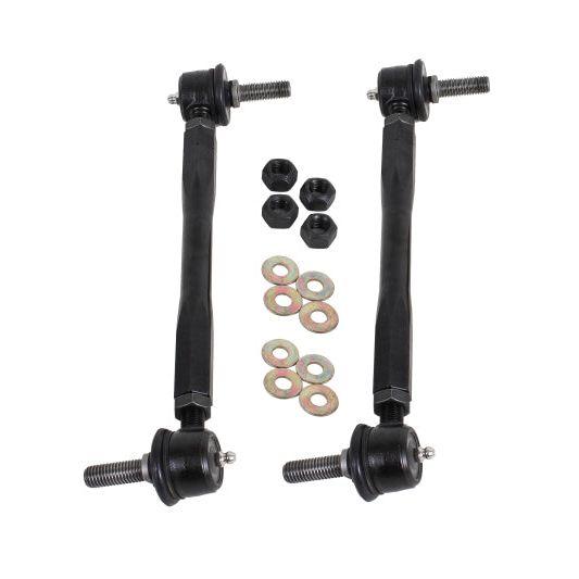 BMR 05-14 S197 Mustang Front Sway Bar End Link Kit - Black