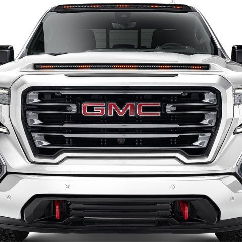 AVS 2019+ Chevy Silverado 1500 (Excl. ZR2 / TB) Aerocab Pro Marker Light w/ Continuous LED - Black