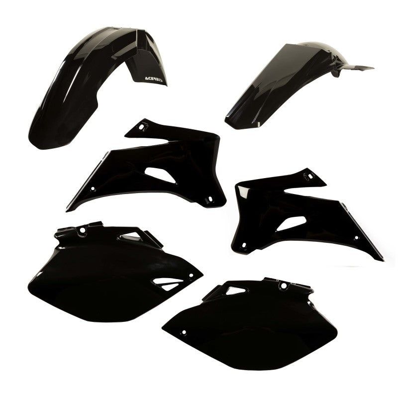 Acerbis 06-09 Yamaha YZ250F/450F Plastic Kit - Black-Plastics-Acerbis-ACB2071110001-SMINKpower Performance Parts