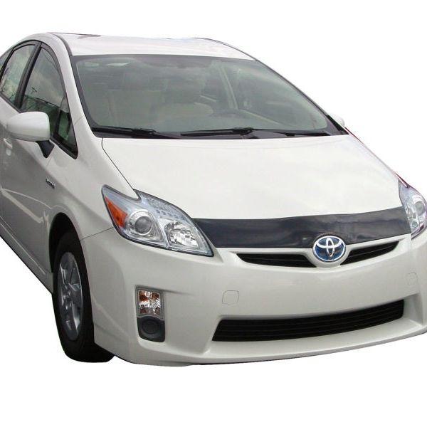 AVS 10-11 Toyota Prius (Excl. V Model) Aeroskin Low Profile Acrylic Hood Shield - Smoke