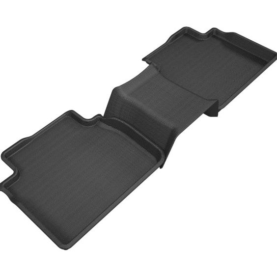 3D MAXpider 2018-2020 Toyota Camry Kagu 2nd Row Floormats - Black