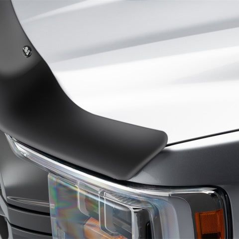 AVS 14-18 GMC Sierra 1500 Bugflector Medium Profile Hood Shield - Smoke