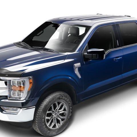 AVS 2021 Ford F-150 (Excl. Tremor/Raptor) Aeroskin Low Profile Hood Shield - Matte Black