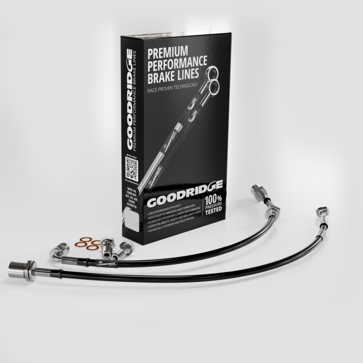 Goodridge 17-20 Subaru BRZ Stainless Steel Front Brake Lines