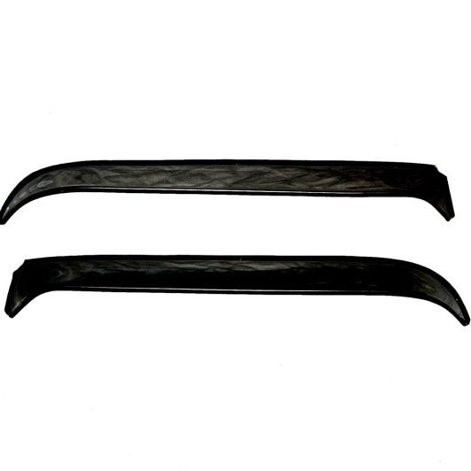 AVS 80-96 Ford Bronco Ventshade Extra Wide 2pc - Silver