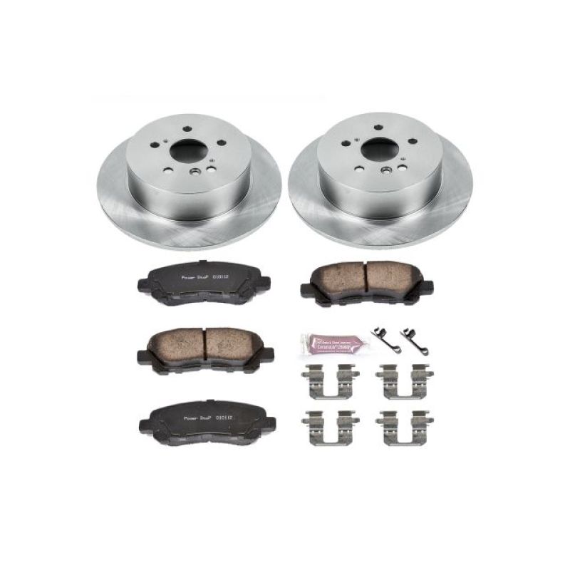 Power Stop 08-13 Toyota Highlander Rear Autospecialty Brake Kit