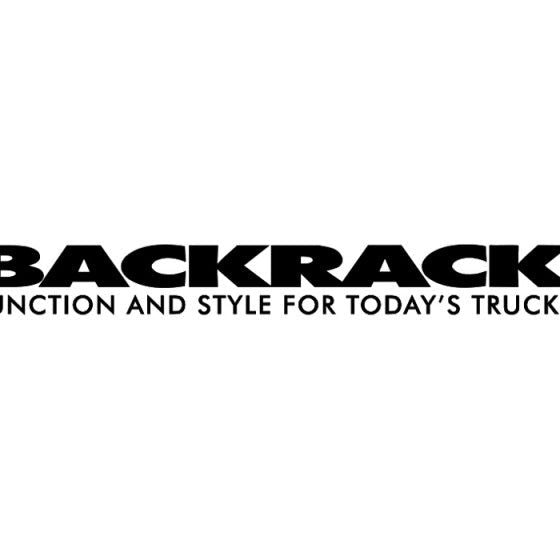 BackRack 19-23 Silverado/Sierra (New Body Style) Half Louvered Rack Frame Only Requires Hardware