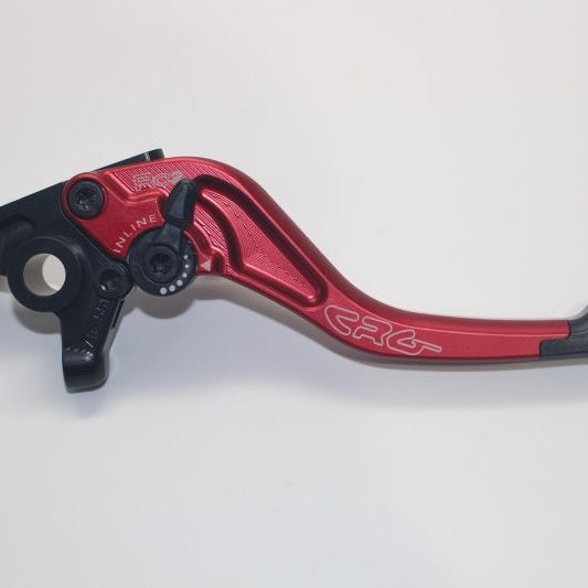 CRG 05-06 Kawasaki ZX6R/ RR / 04-20 Suzuki GSXR600-1000R/ 06-17 Triumph Brake Lever -Short Red-Levers-CRG Constructors-CRG2RN-511-H-R-SMINKpower Performance Parts