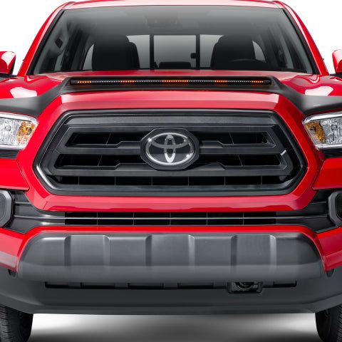 AVS 16-22 Toyota Tacoma Low Profile Aeroskin Lightshield Pro - Black