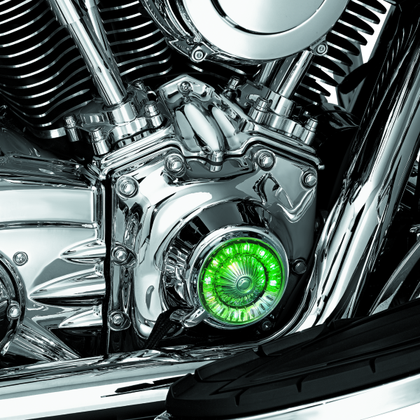 Kuryakyn Tappet Block Accents For Twin Cam Chrome