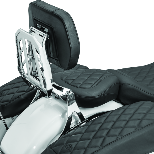 Kuryakyn Neo Driver & Passenger Backrest Chrome