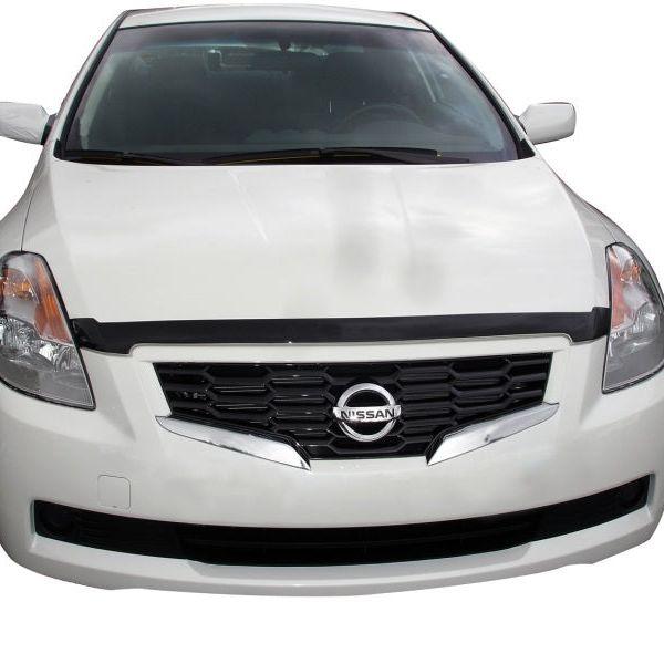 AVS 07-09 Nissan Altima Aeroskin Low Profile Acrylic Hood Shield - Smoke