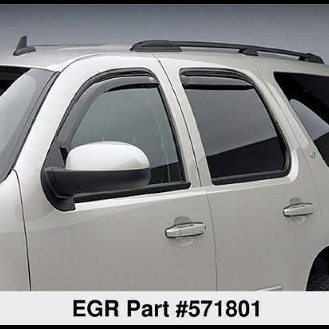 EGR 07+ Chev Tahoe GMC Yukon 07+ In-Channel Window Visors - Set of 4 (571801)