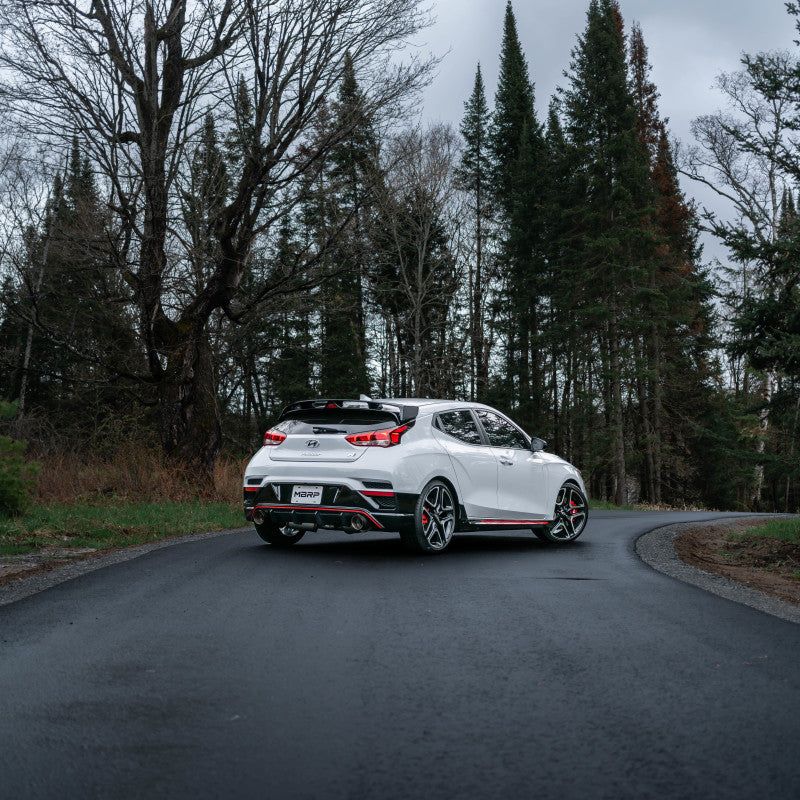 MBRP 2019+ Hyundai Veloster N 2.0L Turbo 3in Cat Back - T304 Stainless - Carbon Fiber Tip-Catback-MBRP-MBRPS47063CF-SMINKpower Performance Parts