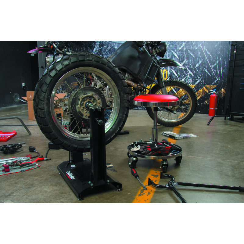 BikeMaster Ultimate Shop Stool w/ Tool Caddy