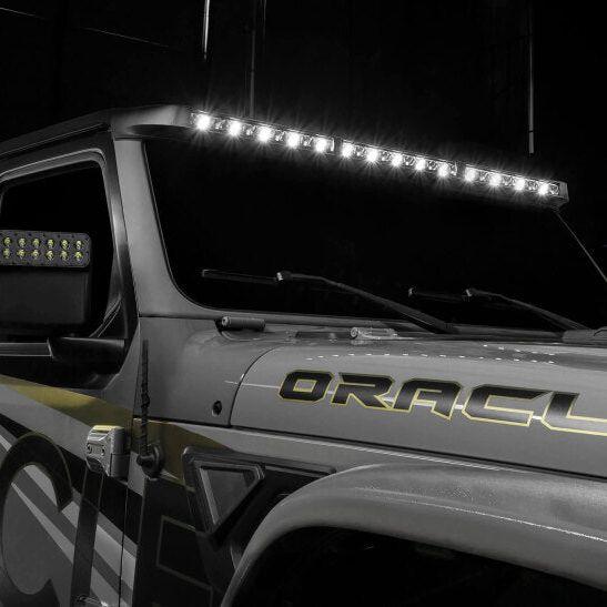 Oracle Jeep Wrangler JL/Gladiator JT Integrated Windhsiled LED Light Bar System