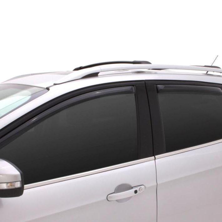 AVS 10-18 Toyota 4Runner Ventvisor In-Channel Front & Rear Window Deflectors 4pc - Smoke