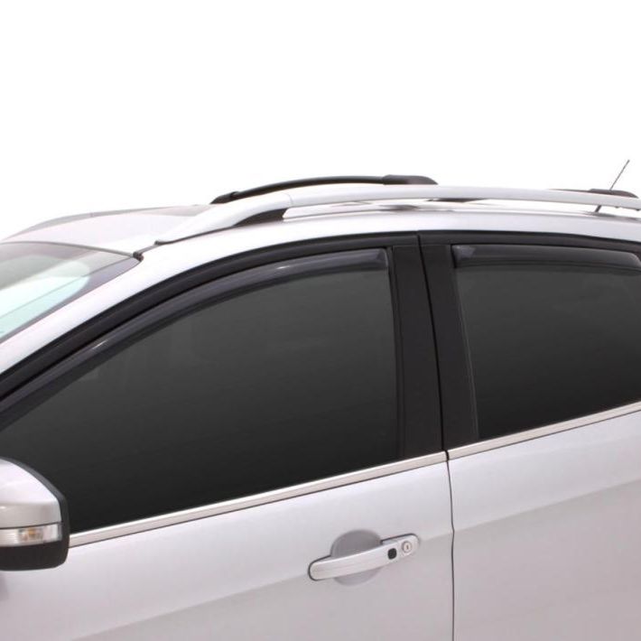 AVS 12-18 Chevy Sonic Ventvisor In-Channel Front & Rear Window Deflectors 4pc - Smoke